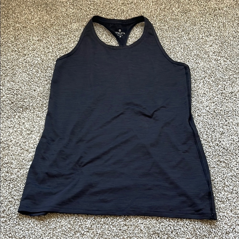 Athleta Black Workout Tank Top